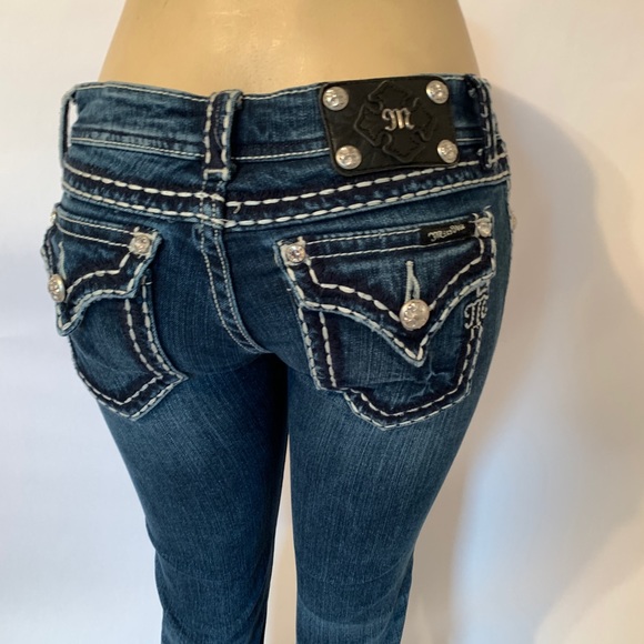 Miss Me Denim - MISS ME Women's Skinny Bling Embellished Jeans